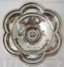 Solid Sterling silver Gothic Chalice